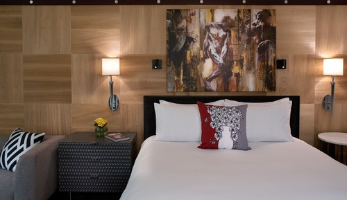 Habitación, 1 cama de matrimonio grande, en esquina (Magnifique)