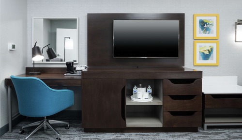 Habitación, 2 camas de matrimonio, accesible para personas con discapacidad (Shower)