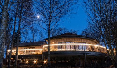 Casa de lujo en un árbol