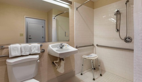 Habitación, 1 cama de matrimonio grande, accesible para personas con discapacidad, no fumadores