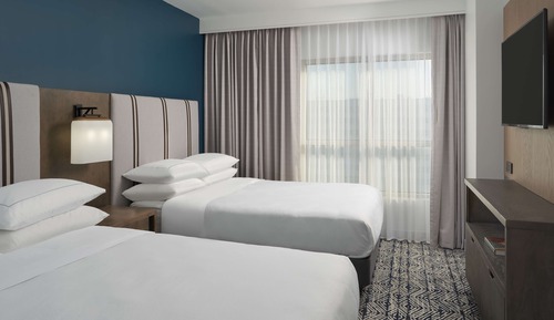 Suite, 2 camas de matrimonio, vistas a la ciudad