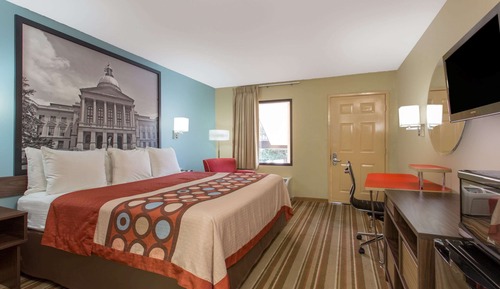 Habitación estándar, 1 cama de matrimonio grande, fumadores (Mobility Accessible)