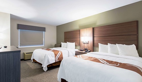 Habitación, 2 camas de matrimonio, no fumadores