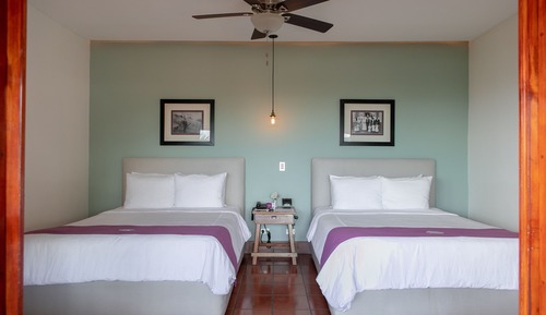 Habitación Deluxe, 2 camas de matrimonio, balcón