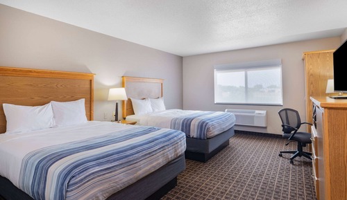 Habitación, 2 camas de matrimonio, no fumadores