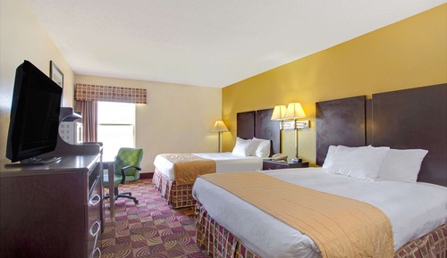 Habitación, 2 camas de matrimonio, accesible para personas con discapacidad, no fumadores