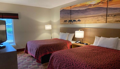 Habitación estándar, 2 camas de matrimonio, no fumadores