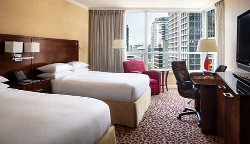 Habitación, 2 camas dobles (High Floor)