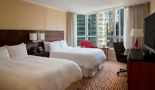 Habitación, 2 camas dobles, no fumadores