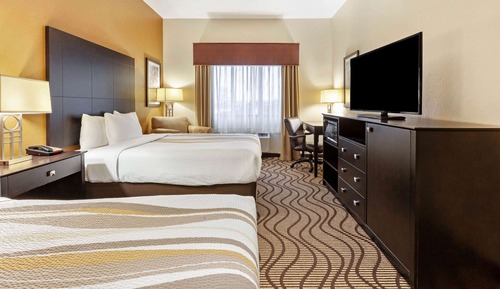 Habitación, 2 camas de matrimonio, accesible para personas con discapacidad, no fumadores