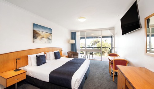 Habitación superior, vistas a la bahía