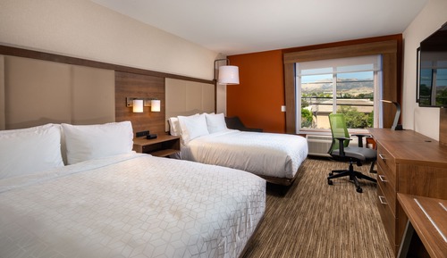 Habitación estándar, 2 camas de matrimonio, bañera accesible (Communications)