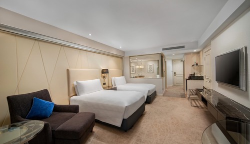 Habitación clásica, 2 camas individuales, vistas a la ciudad (Super Singles)