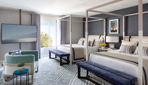 Suite estudio, 2 camas de matrimonio