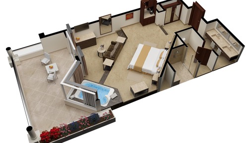 Superior Junior Suite Golf Course - Kids & Teens Free