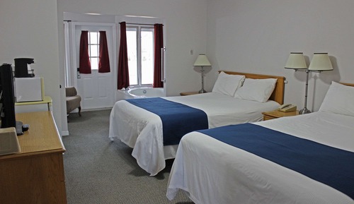 Habitación estándar, 2 camas de matrimonio, no fumadores, bañera de hidromasaje