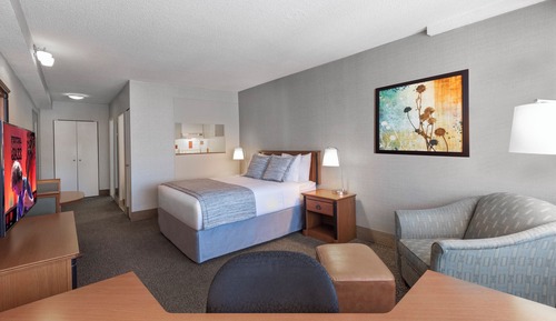 Suite estudio, 1 cama de matrimonio