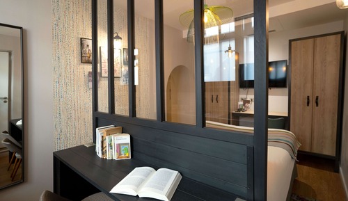 Estudio estándar, 1 cama de matrimonio, no fumadores, cocina