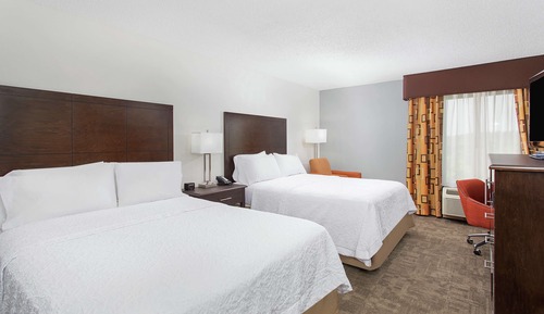 Habitación, 2 camas de matrimonio, no fumadores