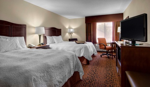 Habitación, 2 camas de matrimonio, accesible para personas con discapacidad, no fumadores