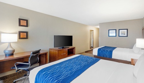 Habitación estándar, 2 camas de matrimonio, no fumadores