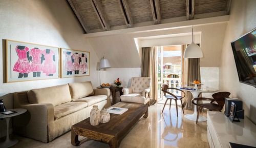 Suite junior, 1 cama de matrimonio grande, balcón, vistas al mar (Butler Service)