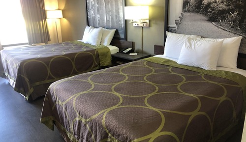 Habitación, 2 camas de matrimonio, no fumadores