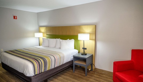 Habitación, 1 cama de matrimonio grande, accesible para personas con discapacidad (Roll-in Shower)