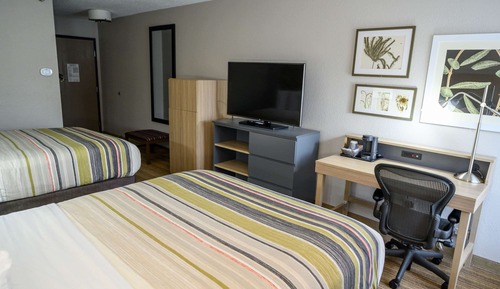 Habitación, 2 camas de matrimonio, no fumadores