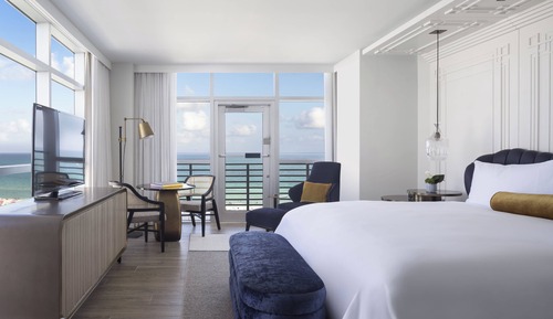 Habitación Club, 1 cama de matrimonio grande, vistas al mar