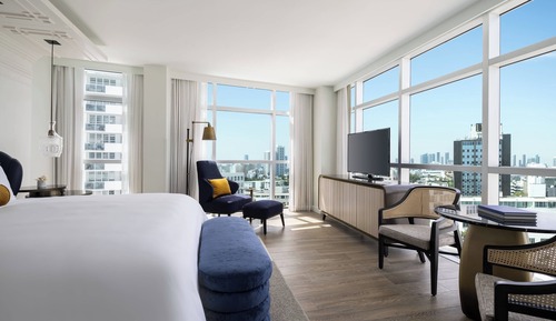 Habitación Club, 1 cama de matrimonio grande, vistas a la ciudad