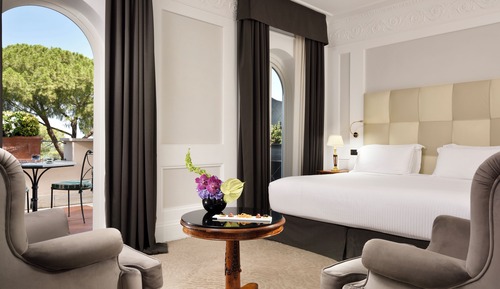 Suite junior, terraza