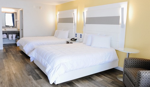 Habitación estándar, 2 camas de matrimonio