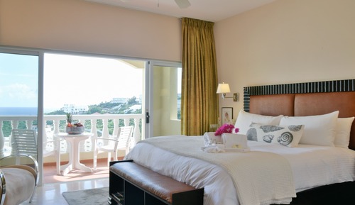 Suite Deluxe, 1 cama de matrimonio grande, cocina básica, vistas al mar