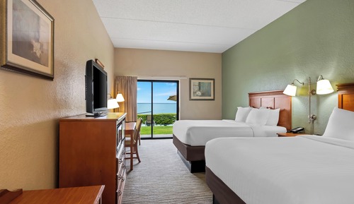 Habitación Premium doble, 2 camas de matrimonio, junto a la playa