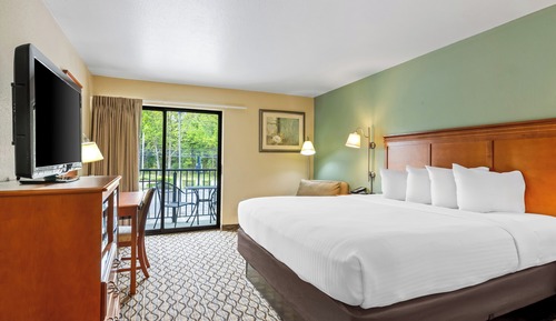 Habitación estándar, 1 cama de matrimonio grande, bañera de hidromasaje (No Lake View)