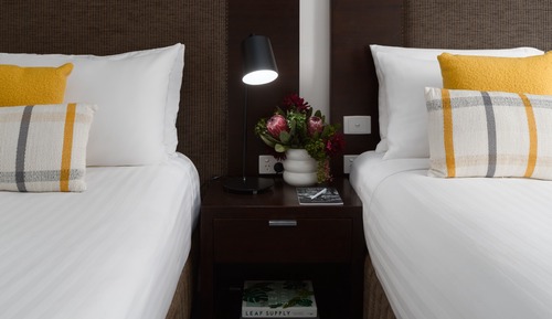 Habitación superior con 2 camas individuales