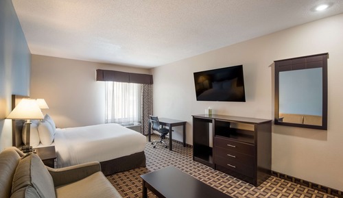 Habitación estándar, 1 cama de matrimonio grande, no fumadores (with Sofabed)