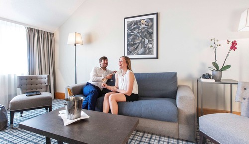 Habitación doble superior, 1 cama doble con sofá cama