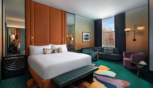 Habitación Premier, 1 cama de matrimonio grande, vistas al parque (Mobility Accessible, Tub)