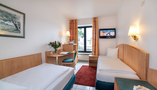 Habitación con 2 camas individuales