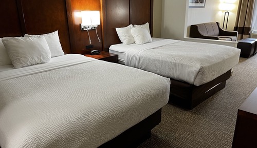 Habitación, 2 camas de matrimonio, no fumadores