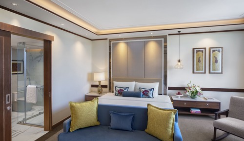 Suite junior, 1 cama de matrimonio grande, vistas a la piscina