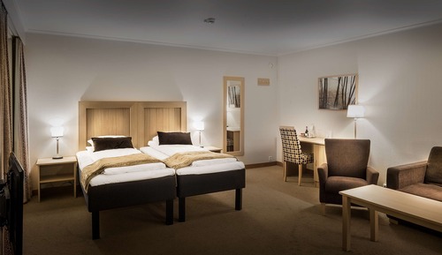 Habitación superior, 1 cama de matrimonio con sofá cama