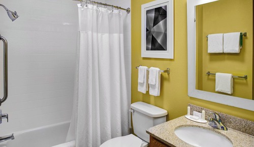 Estudio, 1 cama de matrimonio con sofá cama (Mobility/Hearing Access, Roll-In Shwr)