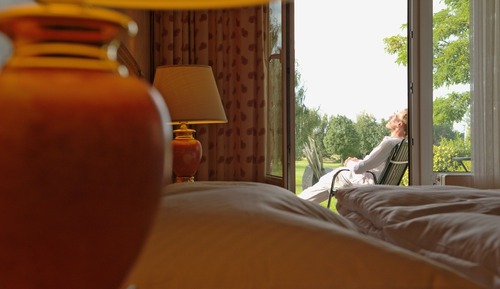 Habitación individual, vistas al campo de golf