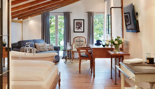 Suite junior, vistas al lago