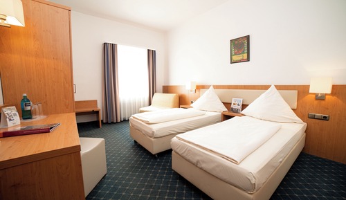 Habitación con 1 cama doble o 2 individuales