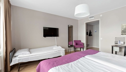 Habitación familiar, 2 camas individuales, no fumadores