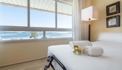 Habitación doble de uso individual, vistas al mar